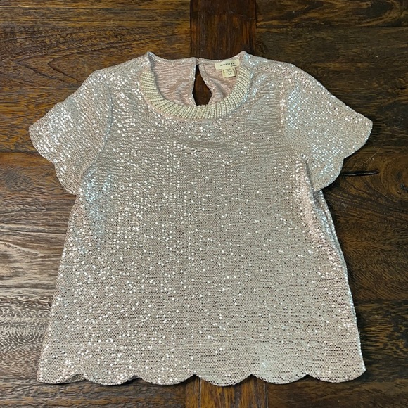 Monteau Other - Girls Sparkly Sequins Blouse (0023)